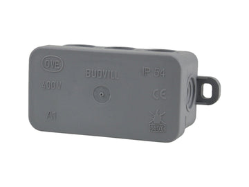 UNITEC AP-Abzweigkasten IP54 aus Kunststoff, 37 x 75 x 40 mm