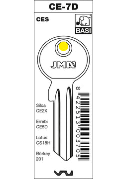 BASI Top Zylinder-Rohling Metall