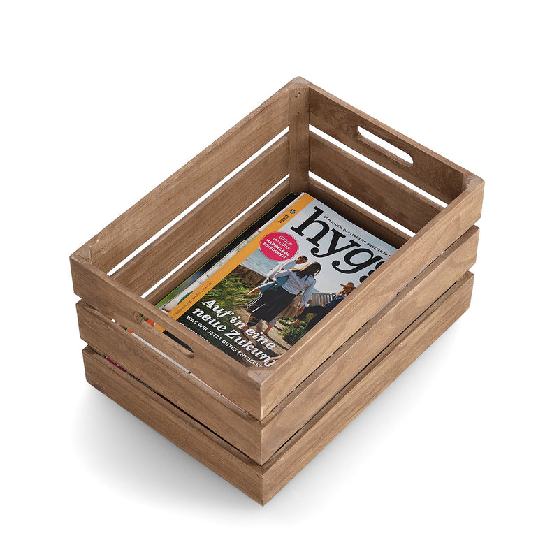 Zeller Present Vintage Holzkiste 35 x 25 x 20,5 cm