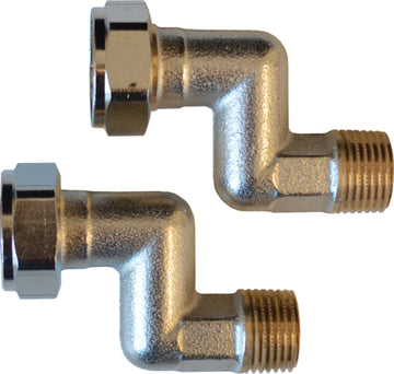 Leysser S-Anschlussstück Saco 1/2" im Sattel, 2 Stück