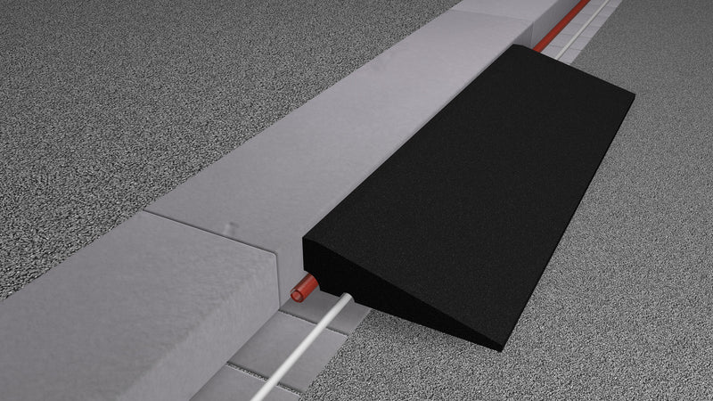 Bordsteinrampe Inter-Union schwarz 500 x 200 mm Set (2 Stück)