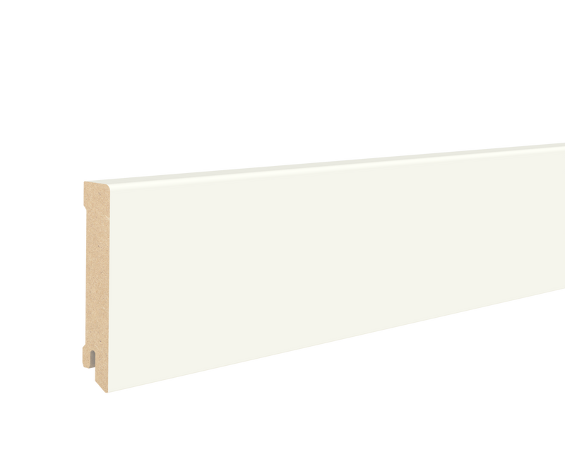 OSMO Sockelleiste MDF weiß deckend, gerade, Clip