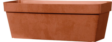 PFLANZKASTEN LIKE 49CM CORTEN aus Kunststoff