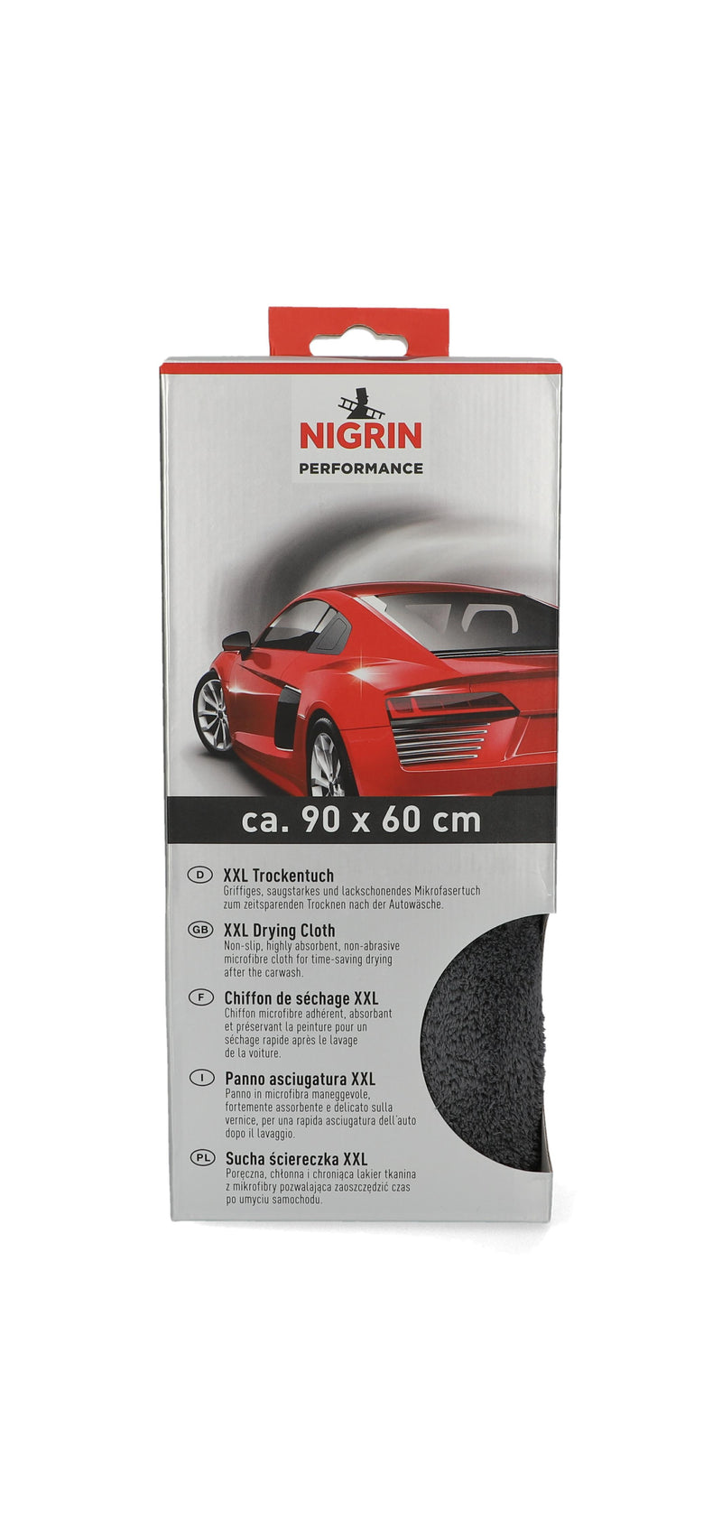 Nigrin Performance XXL Trockentuch aus Mikrofaser