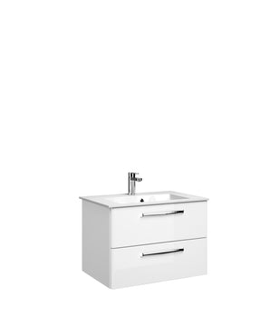 Pelipal Trentino Waschtischunterschrank weiß hochglanz, 75x51x49 cm