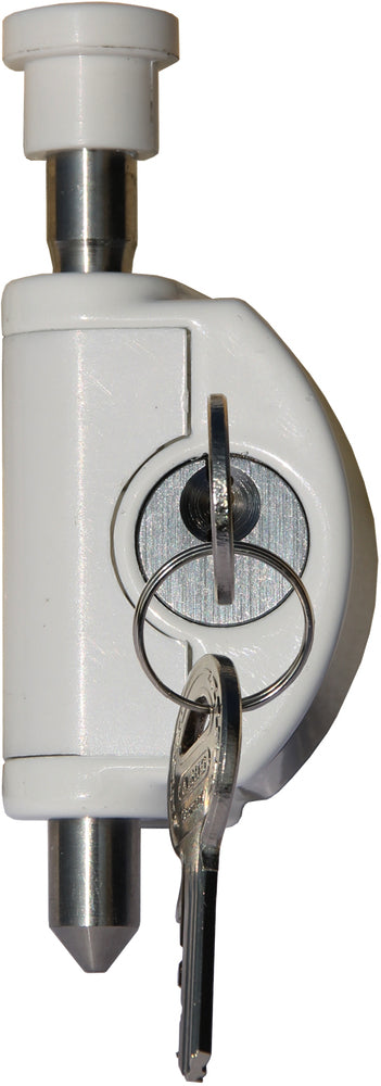 ABUS Fensterschloss FTR42 W CL/DFNLI für Schiebefenster, weiß