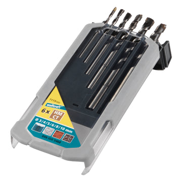 Wolfcraft Betonbohrer Profess.-Set, Ø 3–10 mm (6-teilig)