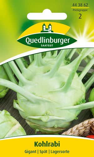 QUEDLINBURGER SAATGUT Kohlrabi Gigant Gemüsesamen PG 2