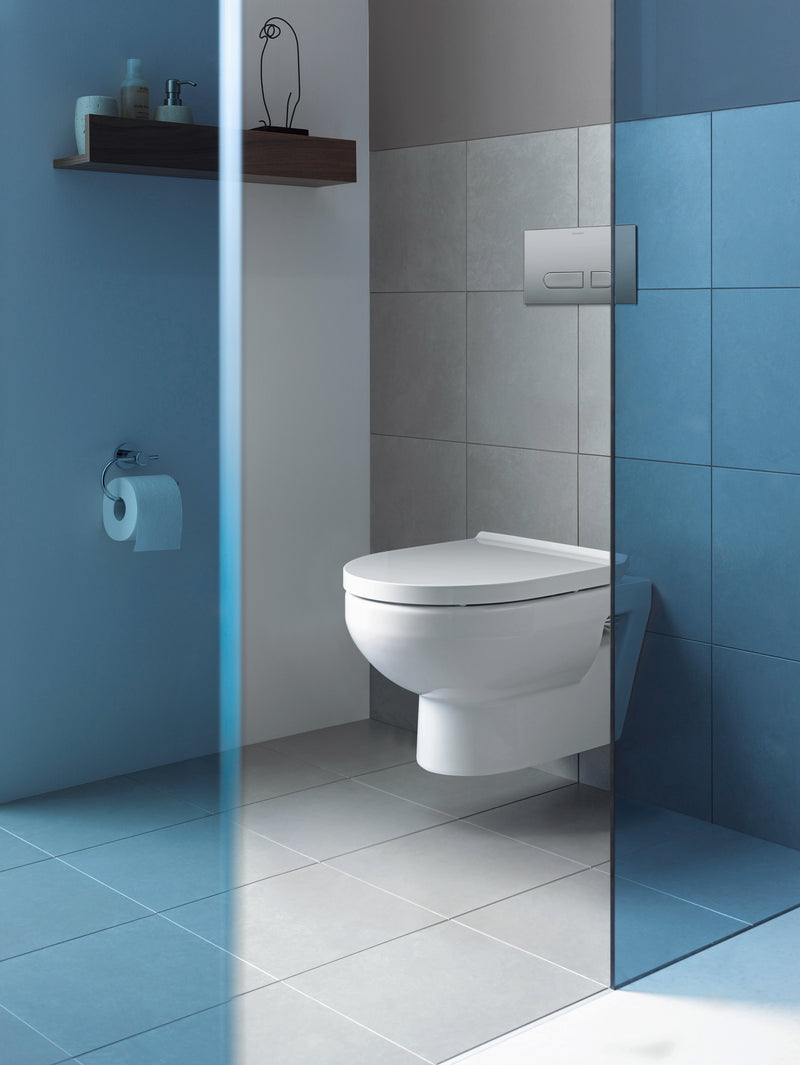 Duravit Durastyle Basic Wand-WC Set weiß, Hgl.