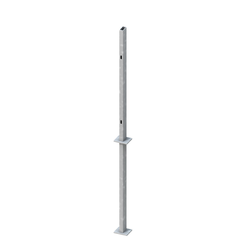TraumGarten Pfostenträger für Viereckpfosten, feuerverzinkt, 70 x 60 mm