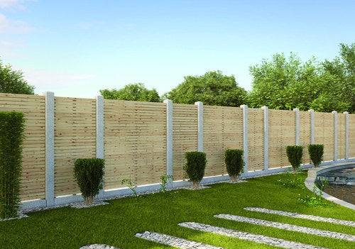 Joda® Gartz Holz-Lärche Zaun Grundelement 89 x 178 cm