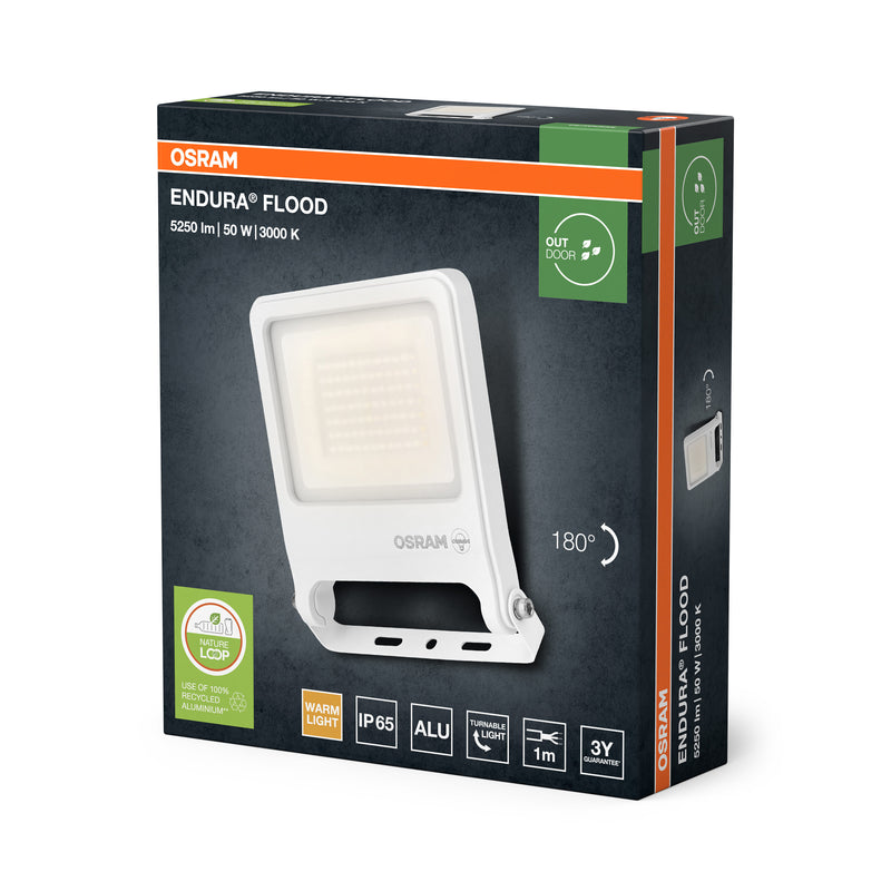 LEDVANCE Flutlicht Endura Flood PCR, 50 W, weiß, IP65