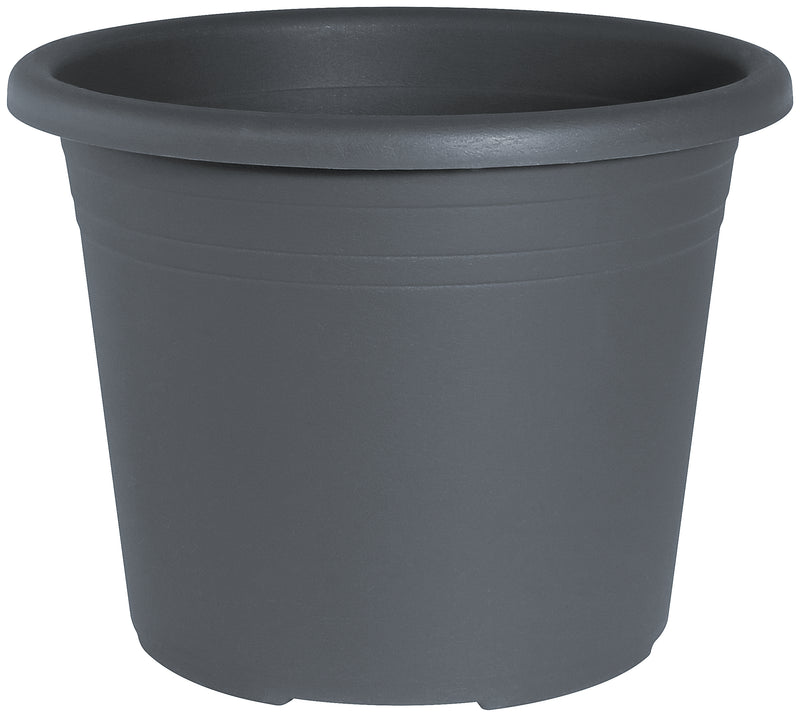Geli Cylindro Pflanztopf anthrazit aus Polypropylen
