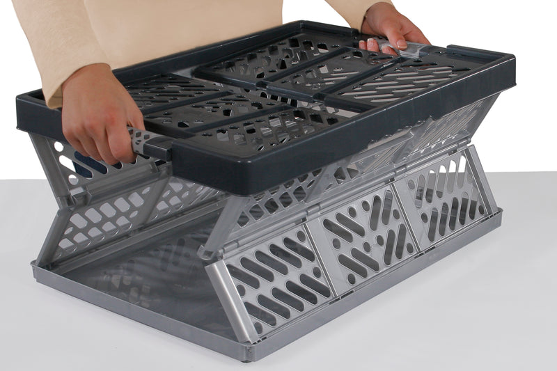 keeeper Klappbox Ben in light silver (PP/TPE), 45 l