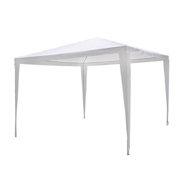 Haushalt International Pavillon mit weißem Zeltdach, 3x3 m, ohne Seitenwände
