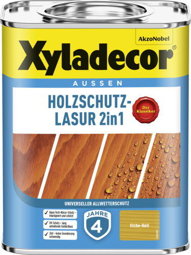 Xyladecor Holzschutzlasur 2in1, l