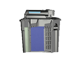 Pontec MultiClear Set 5000 Filter mit UVC, 38,5x28,5x37 cm