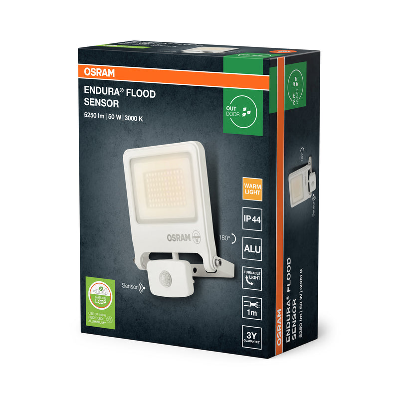 LEDVANCE Flutlicht Endura Flood PCR S, 50 W, weiß, IP44