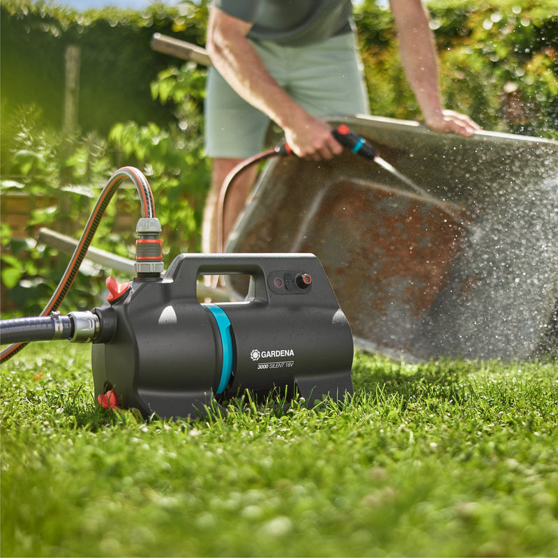 GARDENA Akku-Gartenpumpe 3000 Silent 18V solo P4A
