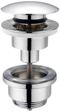 Cornat Druckknopf-Ablaufventil Push-Open, chrom verchromt, 1 1/4"