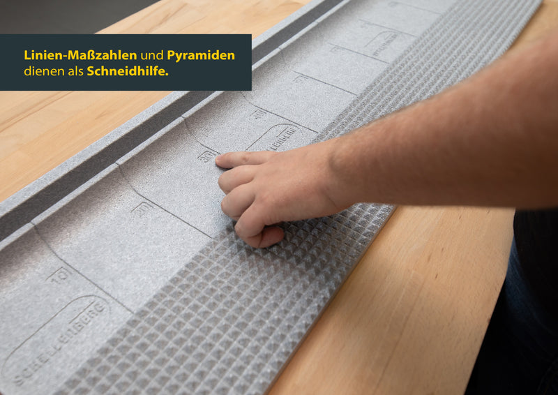 Schellenberg Rollladenk.-Dämmung 3-tlg. Neopor WLG 032, 13 mm