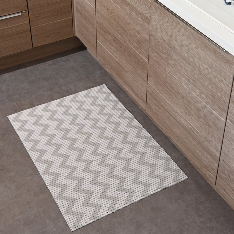 WINDHAGER Antirutschmatte für Spülbecken SINK Herringbone, 43 x 32 cm