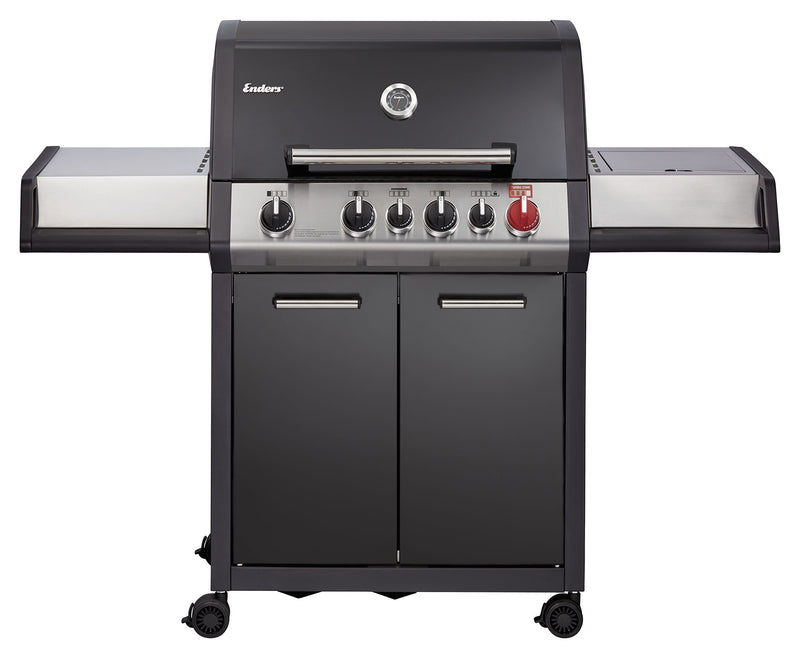 Enders Gasgrill Monroe Black Pro 4, Schwarz, Nr. 8370