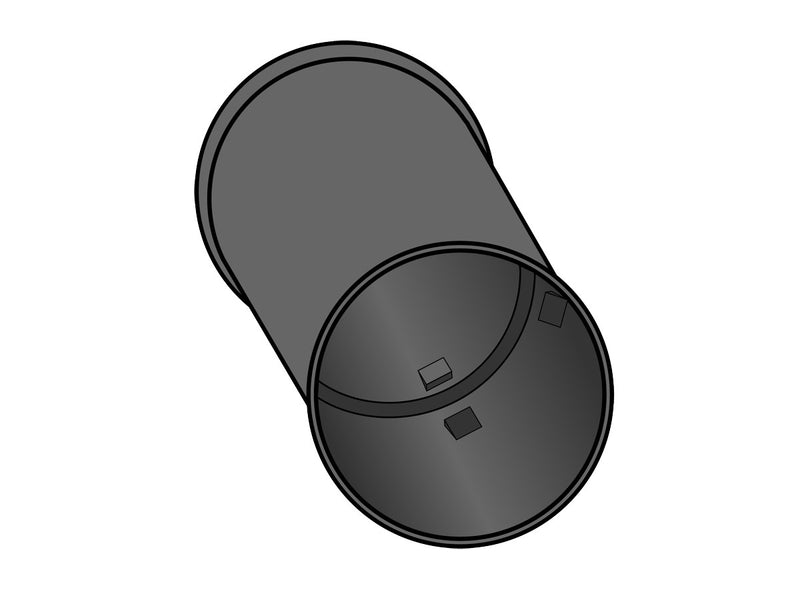 FRÄNKISCHE FF-drän Verbindungsmuffe DN 80 aus PVC (Kunststoff)