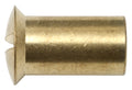 SWG Hülsenmutter Messing blank Hülsenschraube M4, Höhe 12 mm (4 Stück)