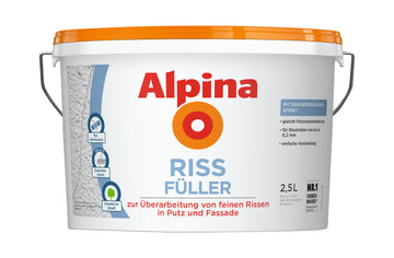 Alpina Rissfüller für Fassaden, 2,5 l wasserverdünnbar