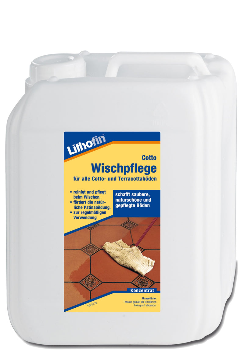 Lithofin COTTO Wischpflege Pflegemittel für Beläge in Innen & Außen (5 l)