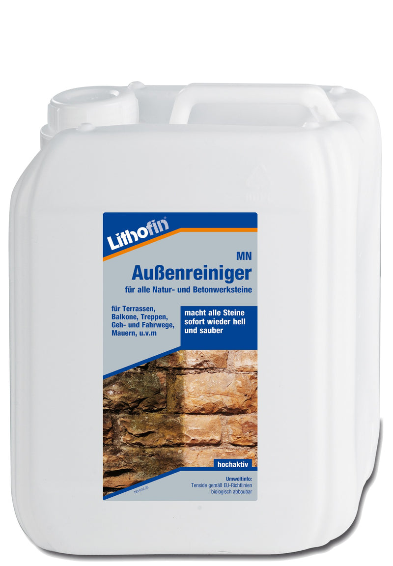 Lithofin MN Außenreiniger für Marmor, Naturstein & Betonwerkstein (5 l)
