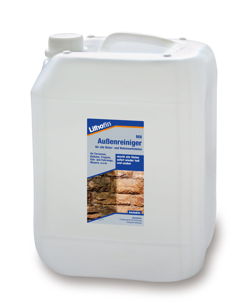 Lithofin MN Außenreiniger für Marmor, Naturstein & Betonwerkstein (10 l)