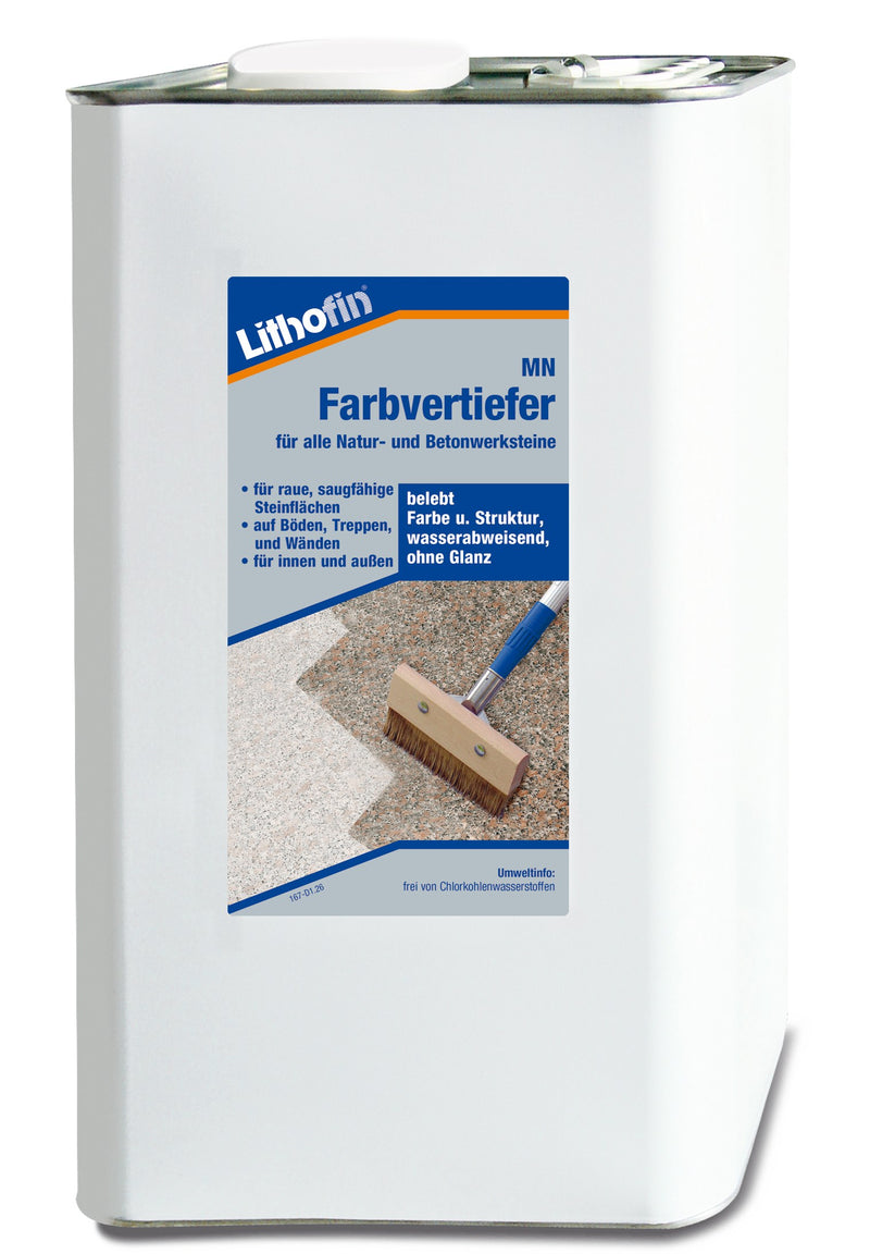 Lithofin MN Farbvertiefer farblos (5 l), für innen & außen