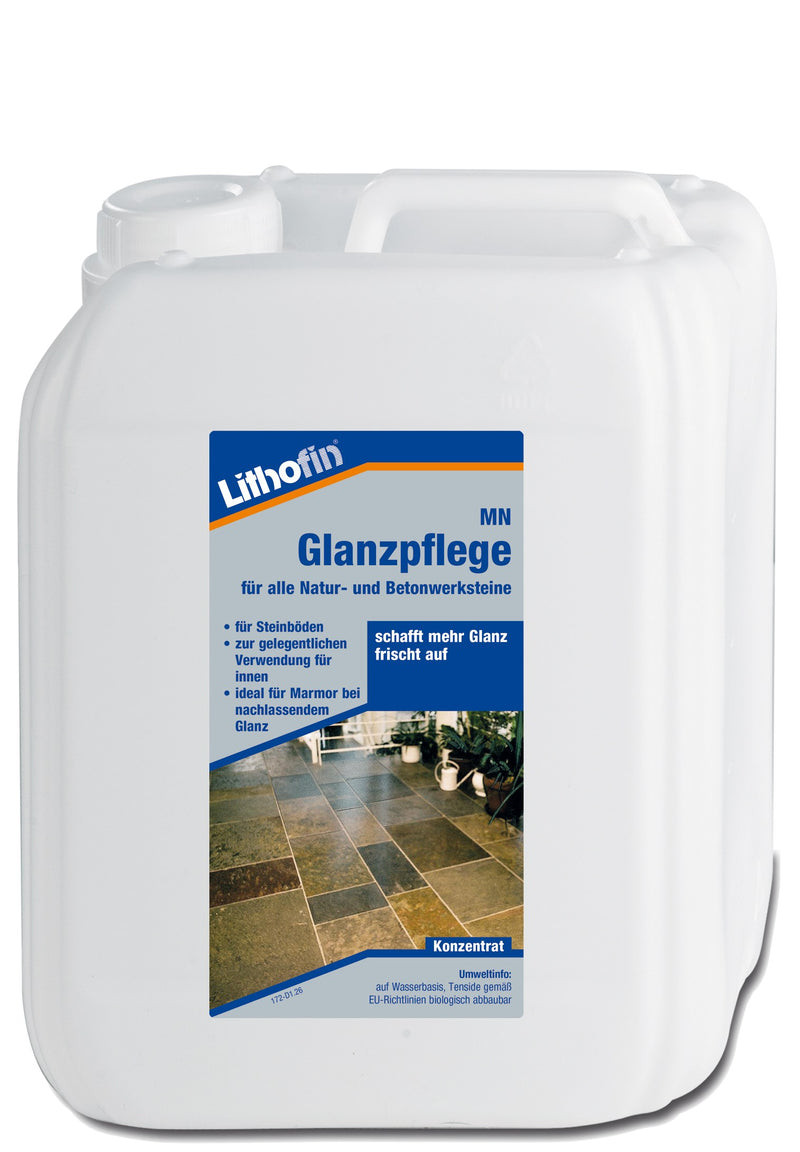 Lithofin MN Glanzpflege Pflegemittel für Natur- und Betonstein (5 l)