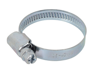 Schütte Schlauchschelle 25–40 mm, 9 mm Bandbreite, verzinkt (2 Stück)