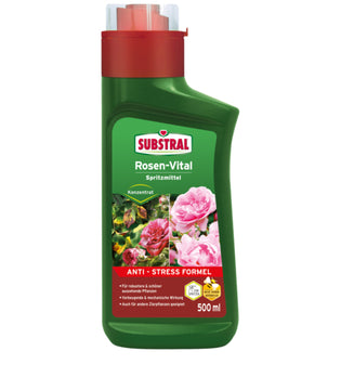 Substral Rosen-Vital, Flüssigdünger für Rosen im Außenbereich, 0,5 l