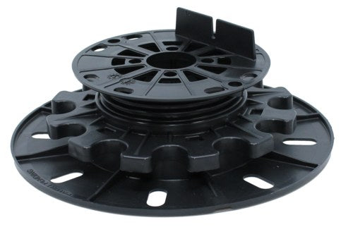 ferax PORTO-Träger PLUS Stellfuß schwarz, einteilig 35–60 mm