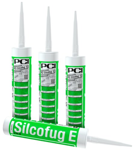 PCI Silcofug E elastischer Dichtstoff lichtgrau, 310 ml Kartusche