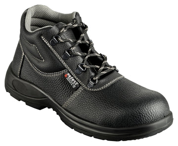 WILLAX Sicherheitsstiefel S3 schwarz, Größe 44