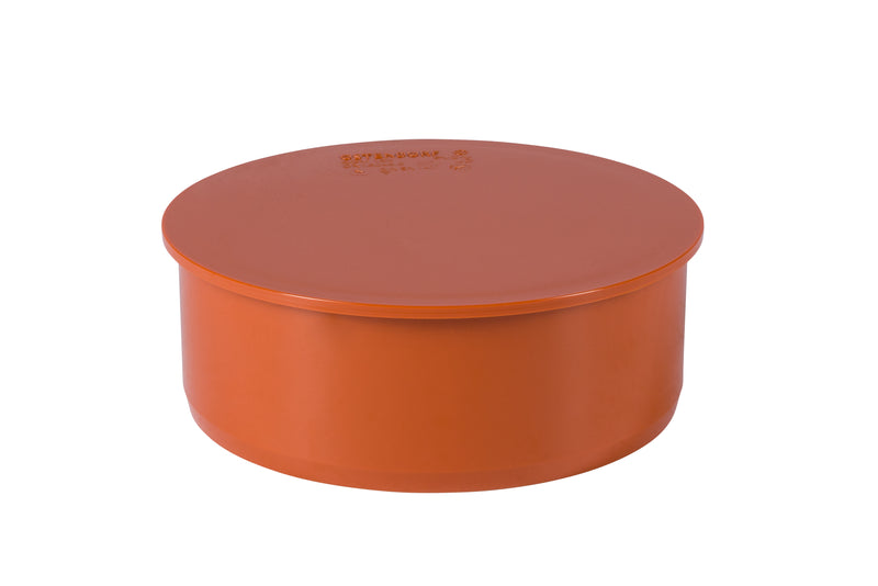 Ostendorf KGM Muffenstopfen DN aus PVC, orangebraun