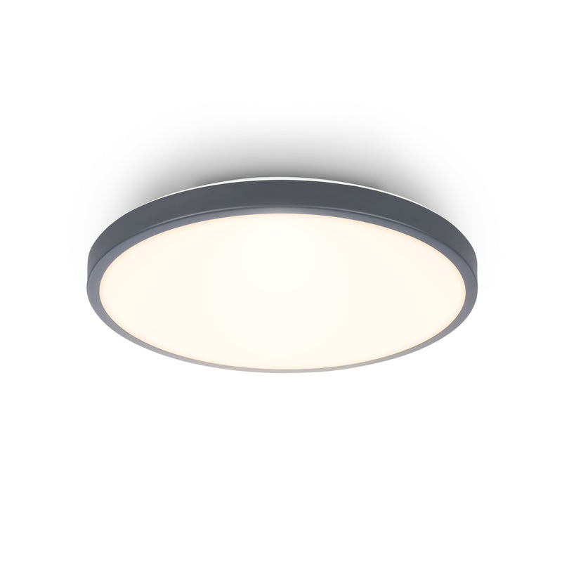 BRILONER Leuchten Deckenleuchte Opal anth. LED, Dekorblende 3000K