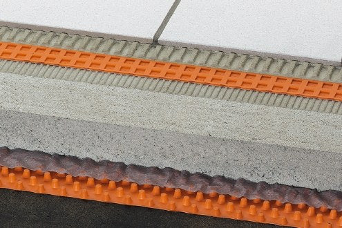 Schlüter TROBA-PLUS Flächendrainage Vliesgewebe, 1,00 m Breite, 8 mm
