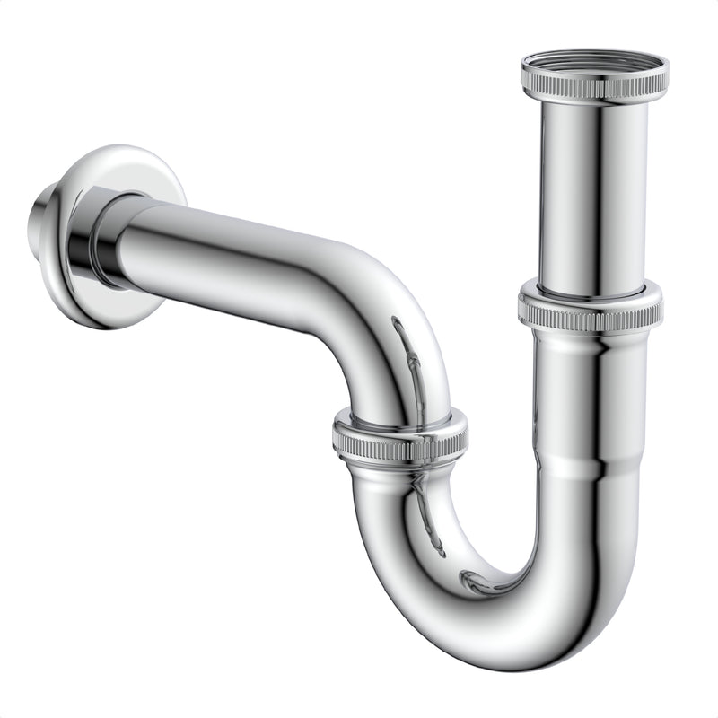 Schütte Röhrensiphon verchromt für Waschbecken, 1¼"x32 mm