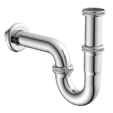Schütte Röhrensiphon verchromt für Waschbecken, 1¼"x32 mm