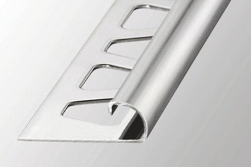 Schlüter RONDEC RO80E Winkelprofil Viertelkreis Edelstahl Silber 8 mm x 2,5 m