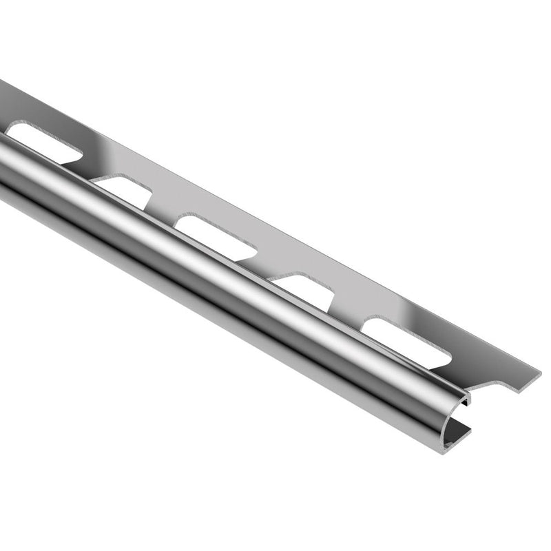 Schlüter RONDEC RO100E Winkelprofil Viertelkreis Edelstahl Silber 10 mm x 2,5 m