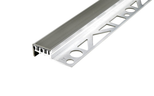 PROLINE PRObasic Stufenprofil 11 mm Alu mit PVC-Einlage, 2,50 m