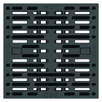 ACO Self Europoint Punktablauf Microgrip aus Kunststoff, PKW-befahrbar