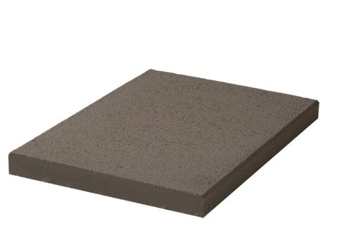 WESERWABEN Mauer- & Pfeilerabdeckung flach anthrazit, glatt 49x40x4 cm